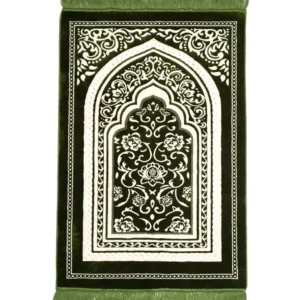 70 Double Plush Prayer Rug-Green