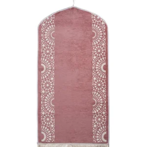 Chenille Foam Prayer Rug-Pink