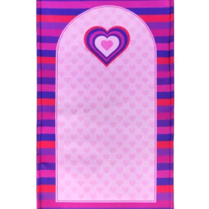 9 Violet Hearts Prayer Mat