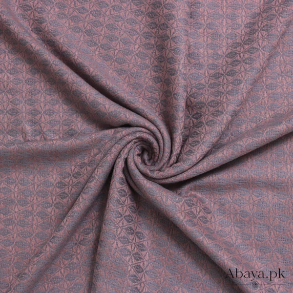 97 Flower Cashmere Hijab-Pink-Grey