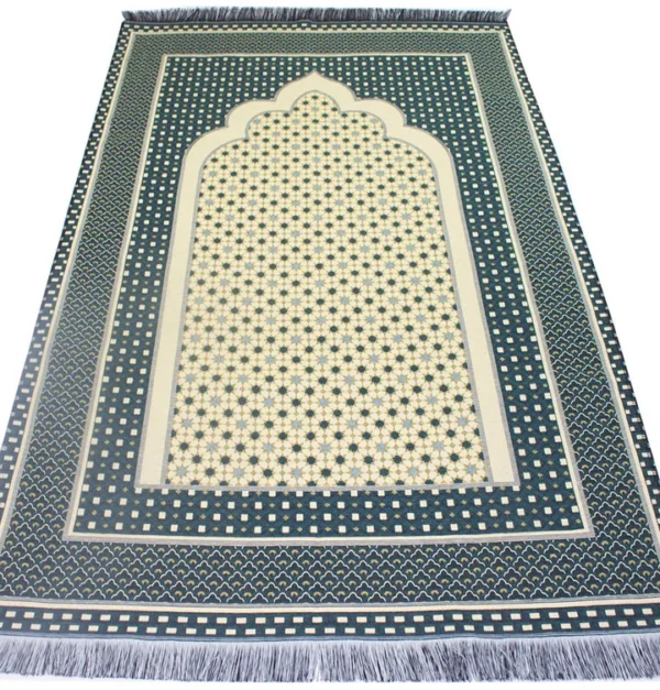 modefa-prayer-rug-cotton-woven-islamic-prayer-mat-hira-diamond-dark-green-31617603305606_720x Cotton Woven-mat Hira Diamond