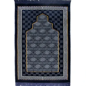 modefa-prayer-rug-dark-blue-double-plush-wide-extra-large-prayer-rug-geometric-noor-dark-blue-30276611276934_360x Double Plush Prayer Rug-Dark Blue
