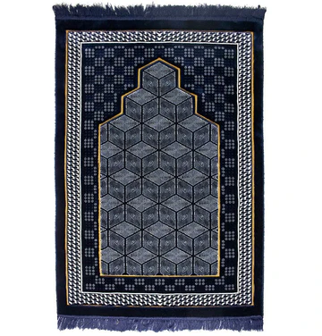 modefa-prayer-rug-dark-blue-double-plush-wide-extra-large-prayer-rug-geometric-noor-dark-blue-30276611276934_360x Double Plush Prayer Rug-Dark Blue