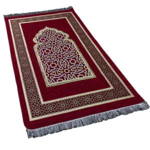 modefa-prayer-rug-red-chenille-embroidered-islamic-prayer-mat-dynasty-red-29768574566534_360x Chenille Embroidered-Mat Dynasty
